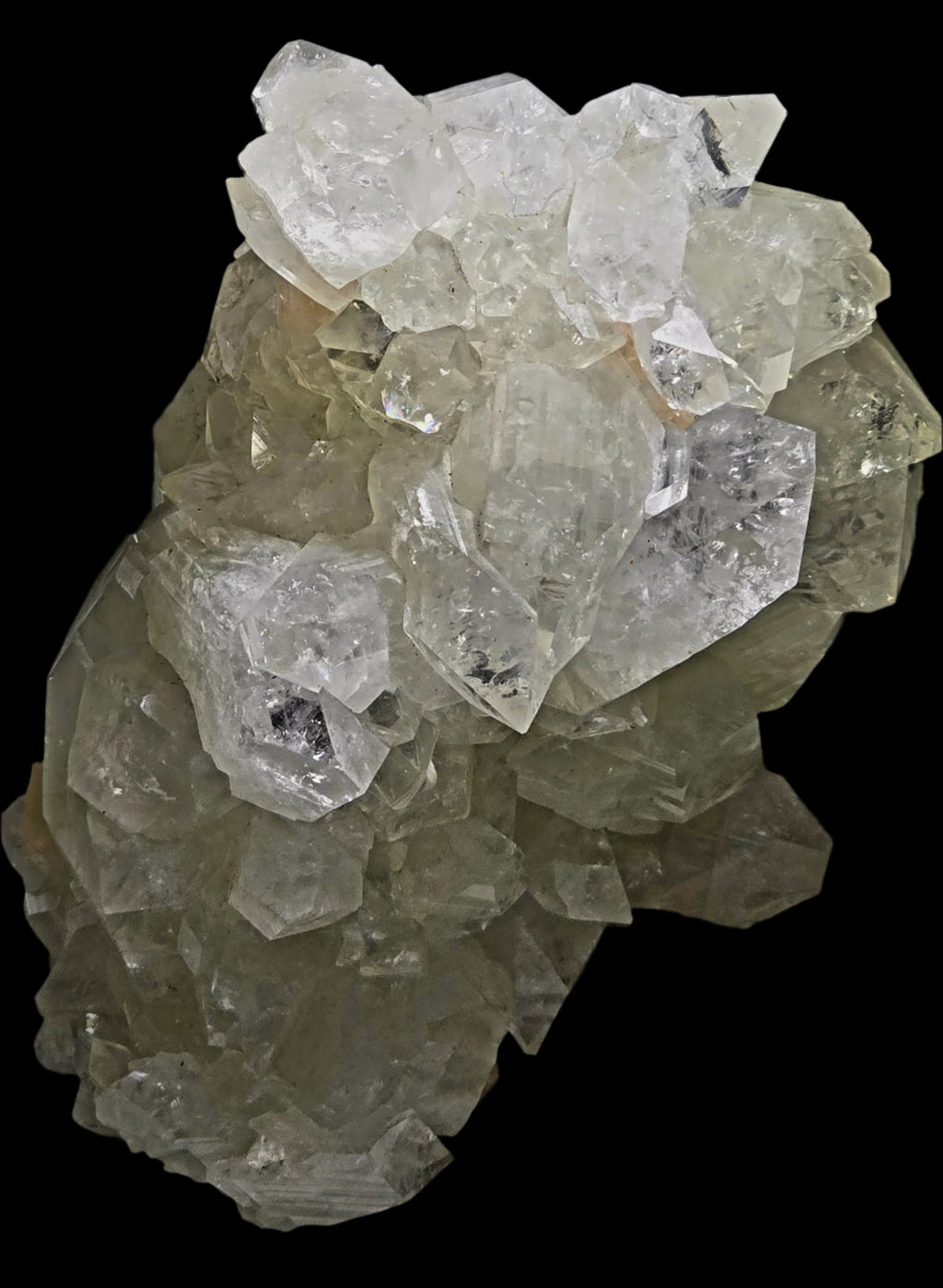 APOPHILLITE with STILBITE (cabinet)