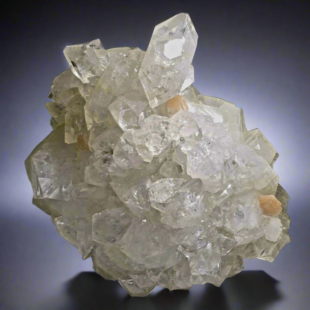 APOPHILLITE with STILBITE (cabinet)