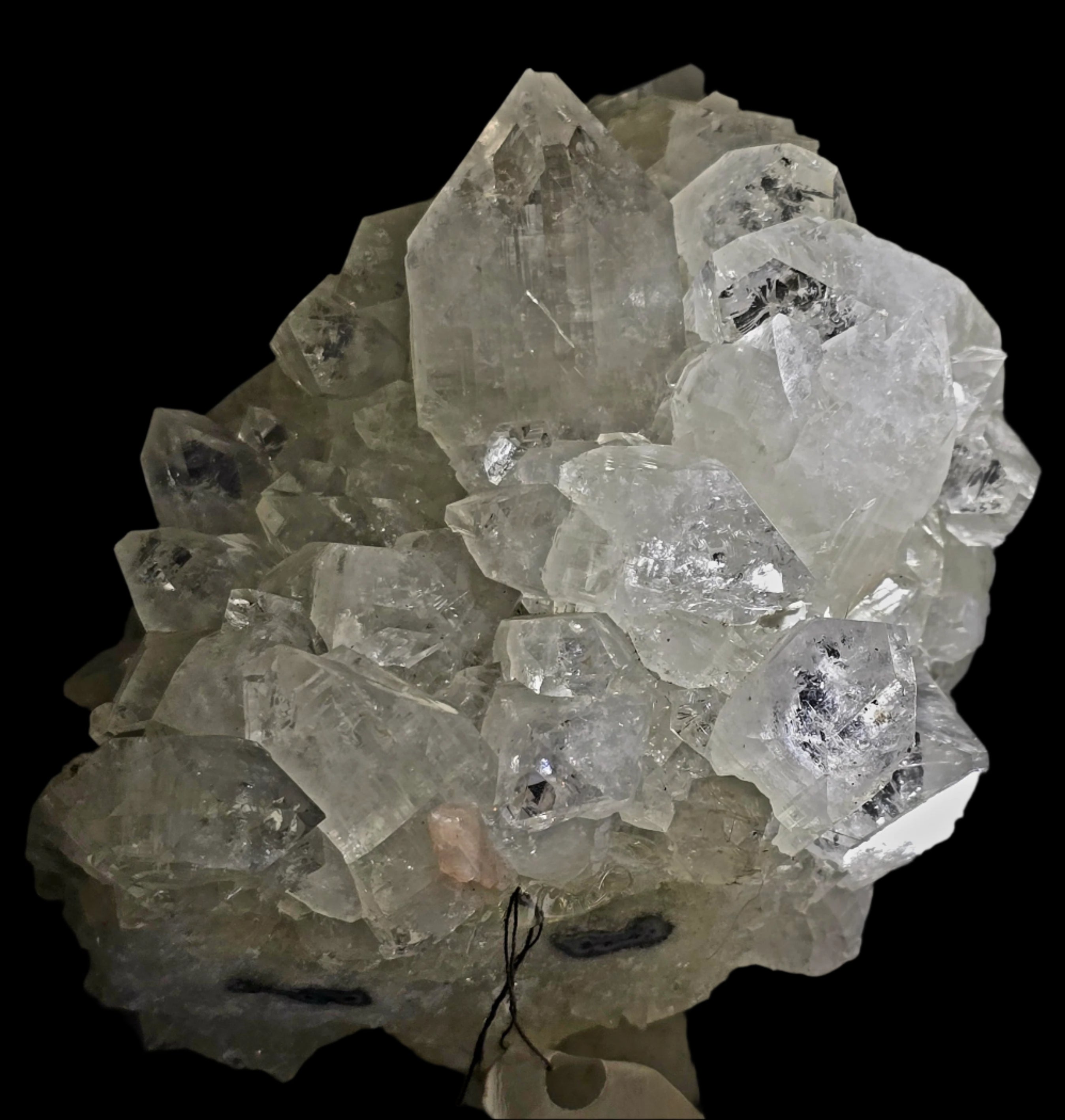 APOPHILLITE with STILBITE (cabinet)