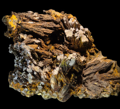 GOETHITE and CALCITE
