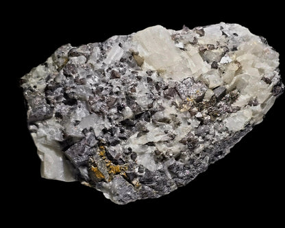 PYRRHOTITE with SPINEL and CALCITE