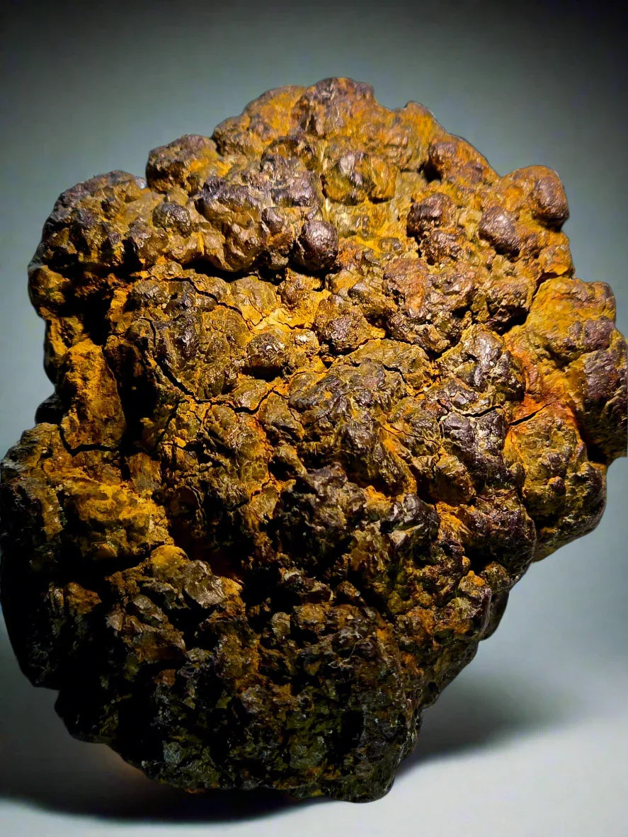 Hematite with Goethite coating, classic iron oxide mineral specimen from Australia