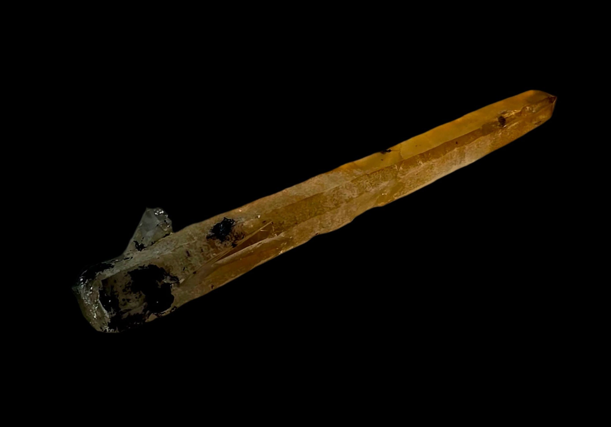 QUARTZ (SMOKEY-SINGLE CRYSTAL, small cabinet)