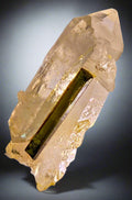 ELBAITE TOURMALINE on QUARTZ, MINAS GERAIS, BRAZIL (miniature), Former John Betts Collection NY USA # 12142