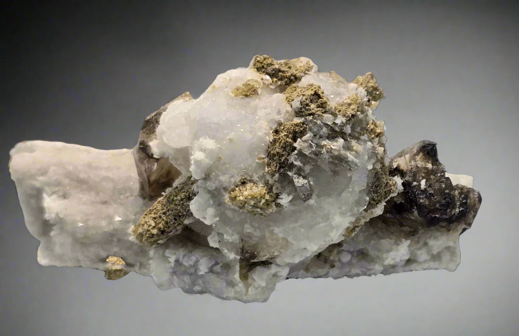 ANALCIME PSEUDOMORPH AFTER ANALCIME AND NATROLITE