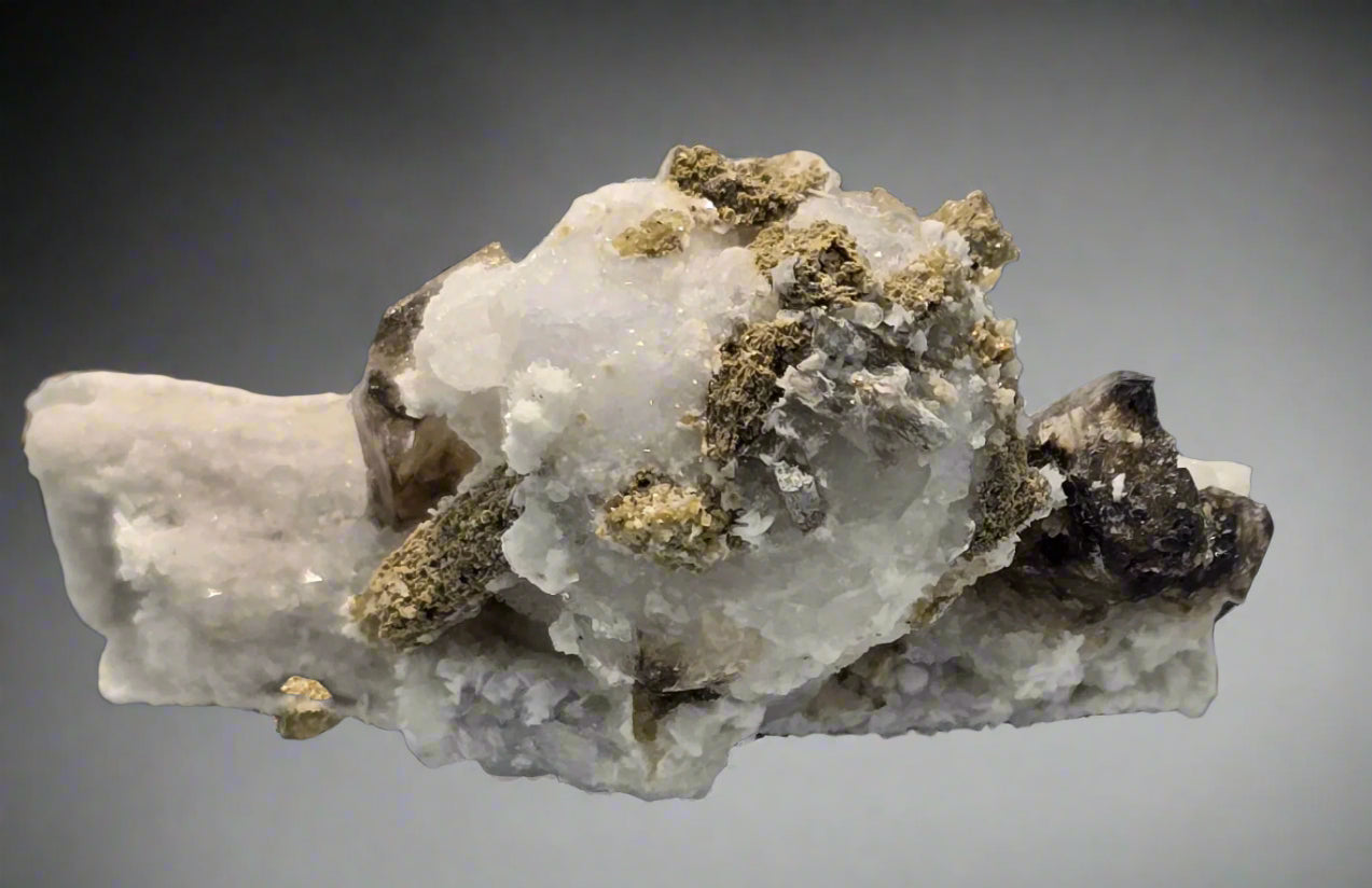 ANALCIME PSEUDOMORPH AFTER ANALCIME AND NATROLITE