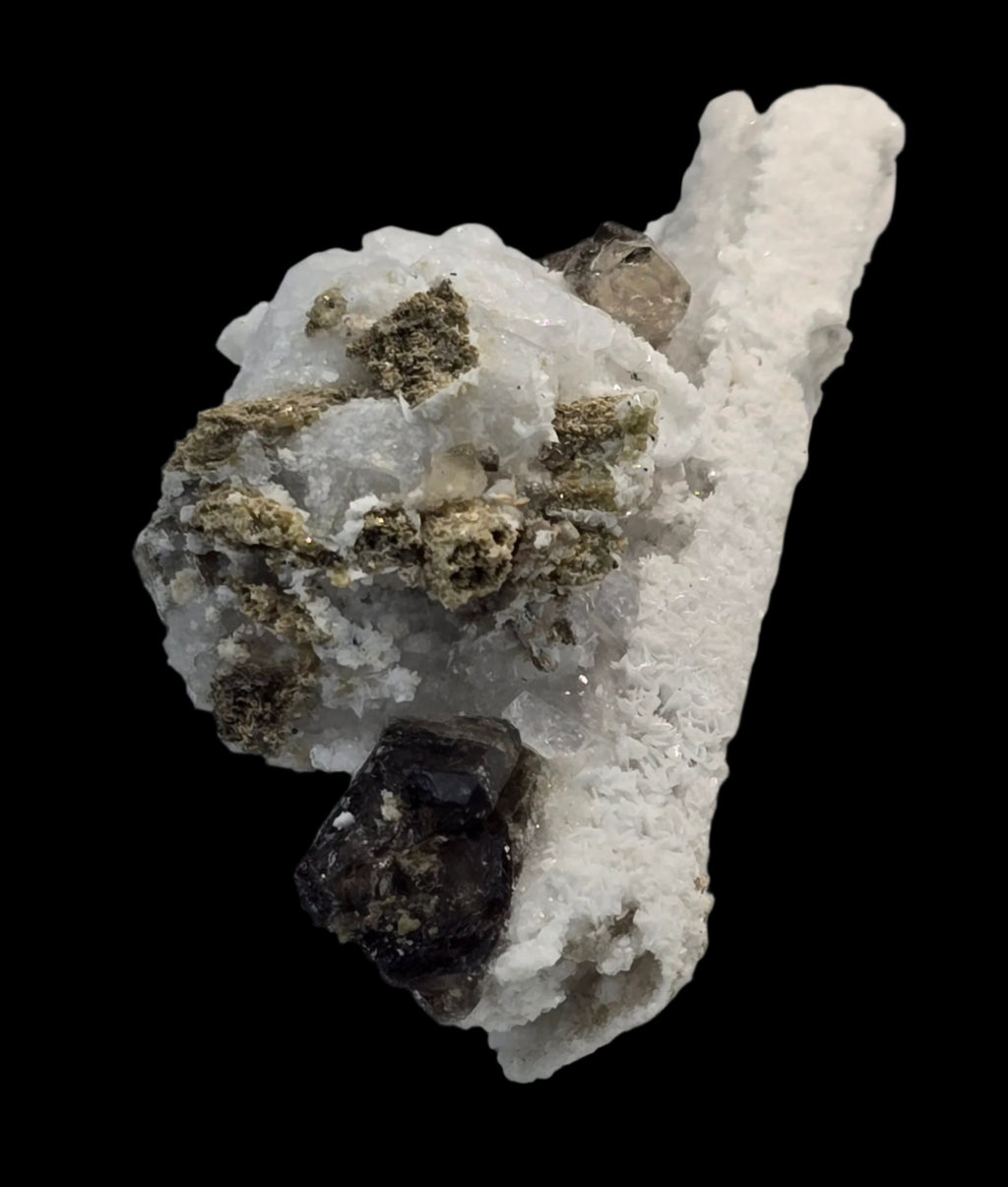 ANALCIME PSEUDOMORPH AFTER ANALCIME AND NATROLITE