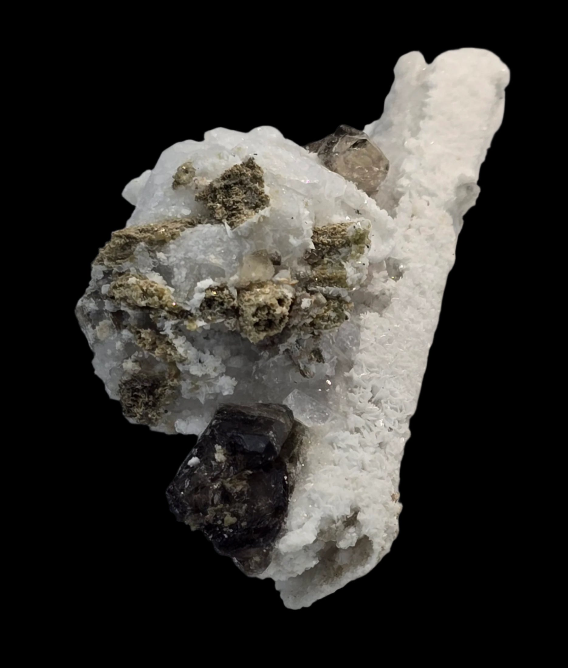 ANALCIME PSEUDOMORPH AFTER ANALCIME AND NATROLITE