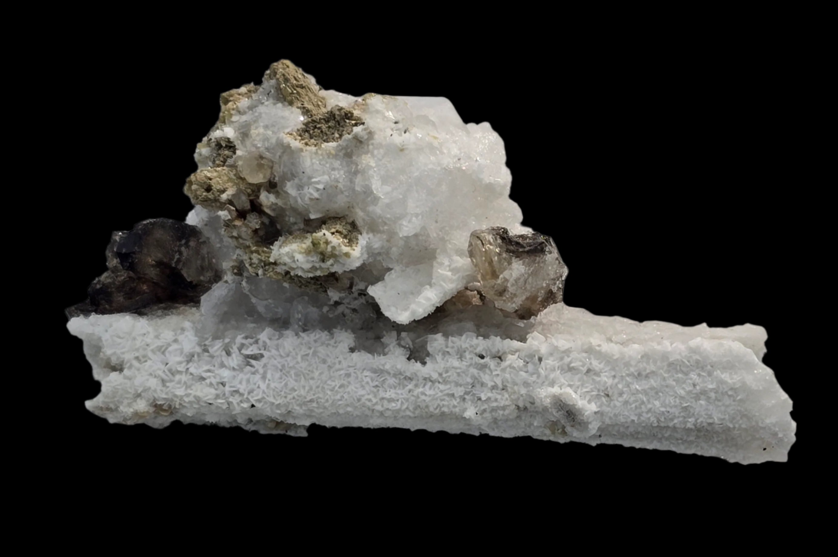 ANALCIME PSEUDOMORPH AFTER ANALCIME AND NATROLITE