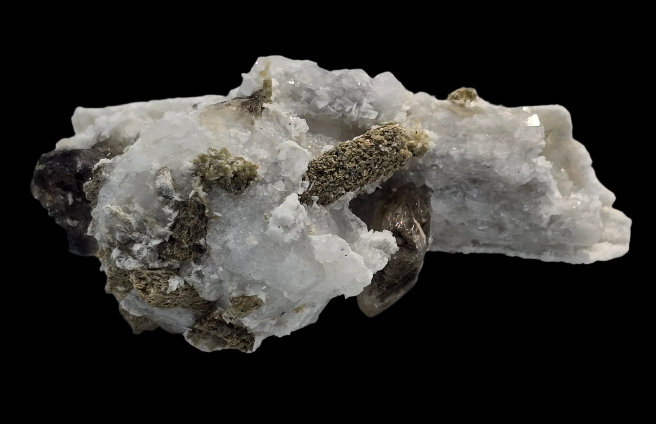 ANALCIME PSEUDOMORPH AFTER ANALCIME AND NATROLITE