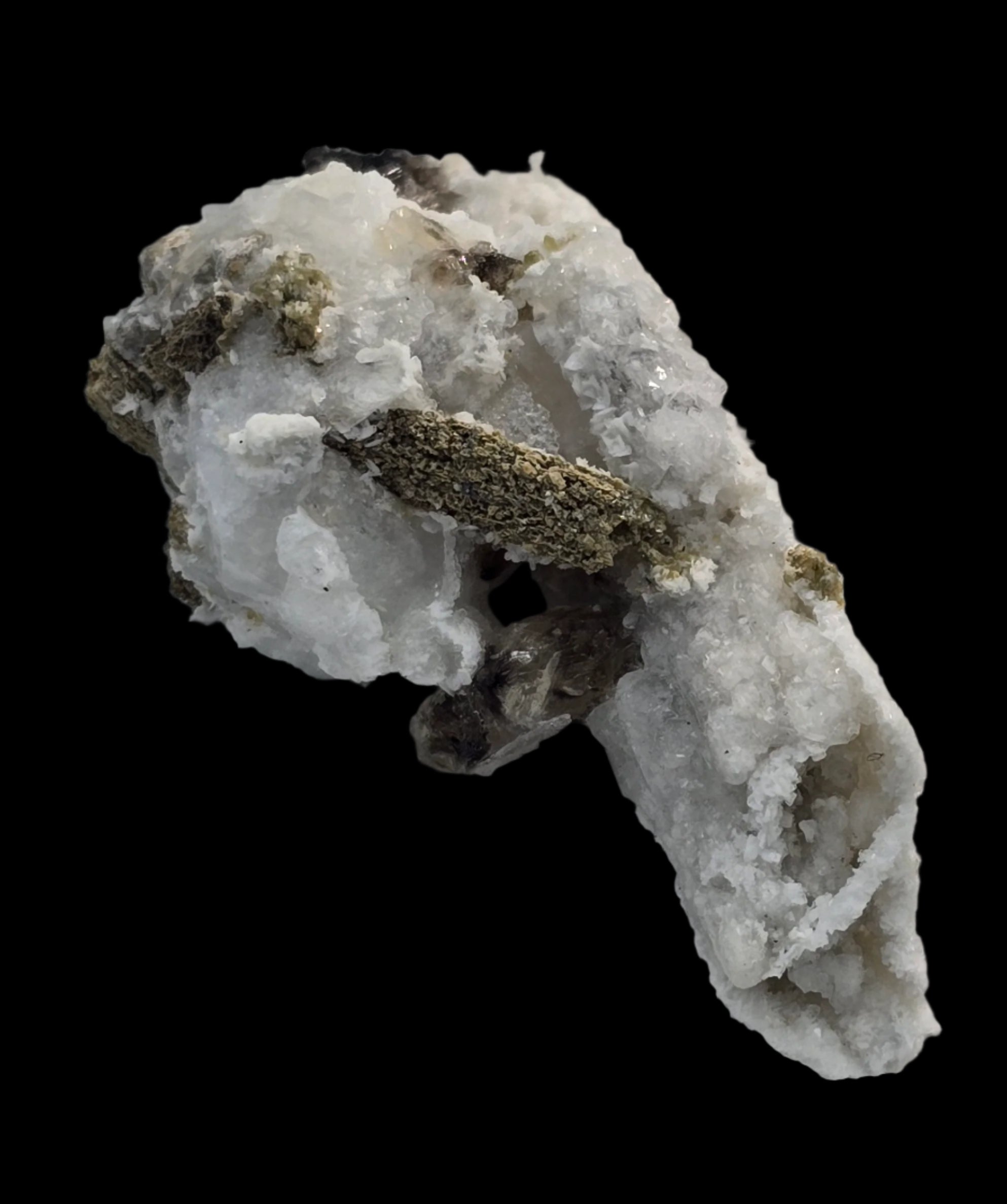 ANALCIME PSEUDOMORPH AFTER ANALCIME AND NATROLITE