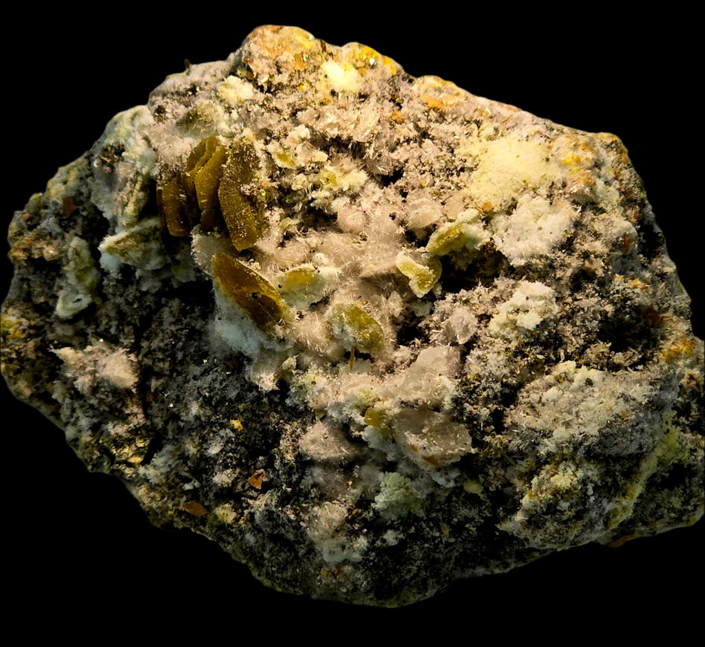 AUGELITE (small cabinet, micro crystals too)