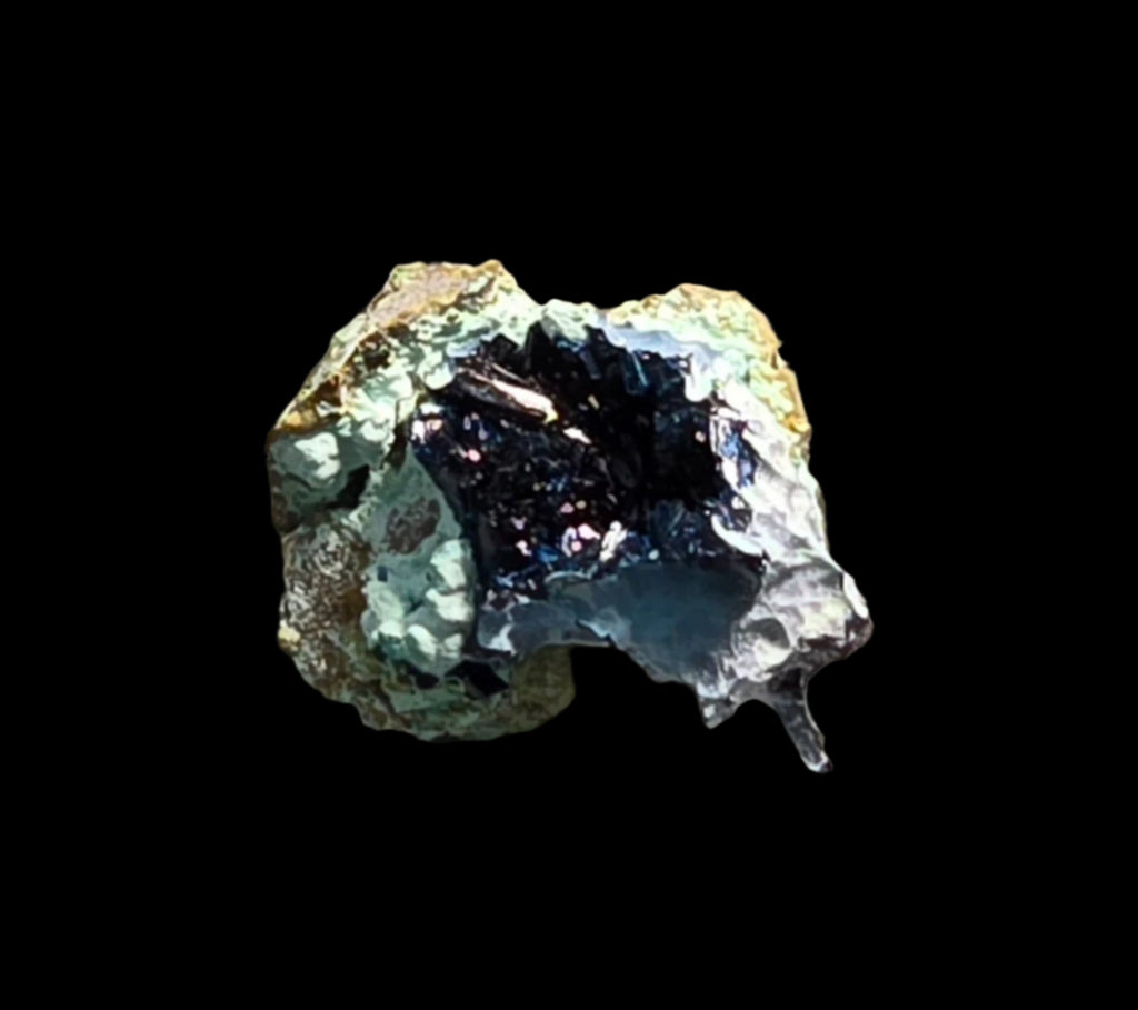 CLINOCLASE (alternative names Clinoclasite and Abichite ) MINIATURE
