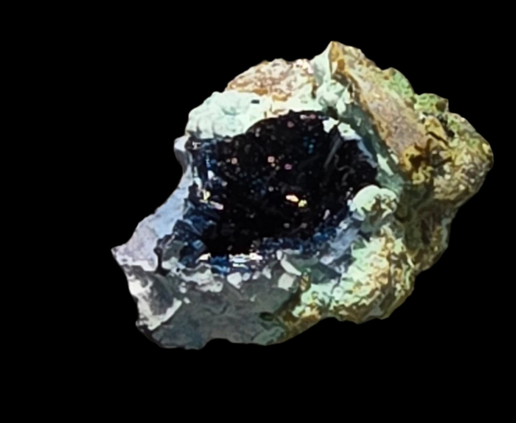 CLINOCLASE (alternative names Clinoclasite and Abichite ) MINIATURE