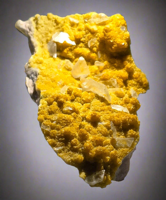 SIDERITE-RHODOCHROSITE with CALCITE (small cabinet)
