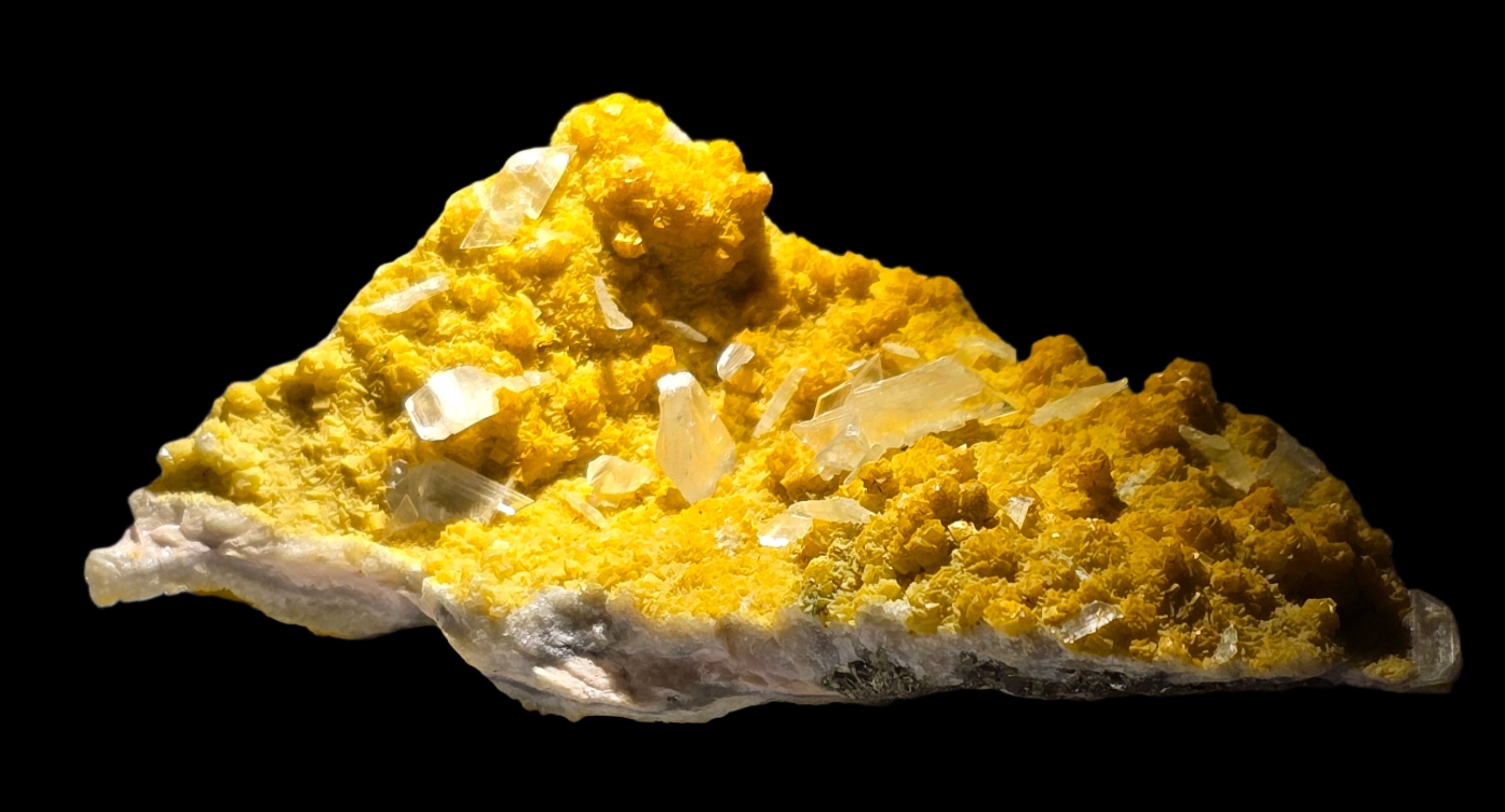 SIDERITE-RHODOCHROSITE with CALCITE (small cabinet)