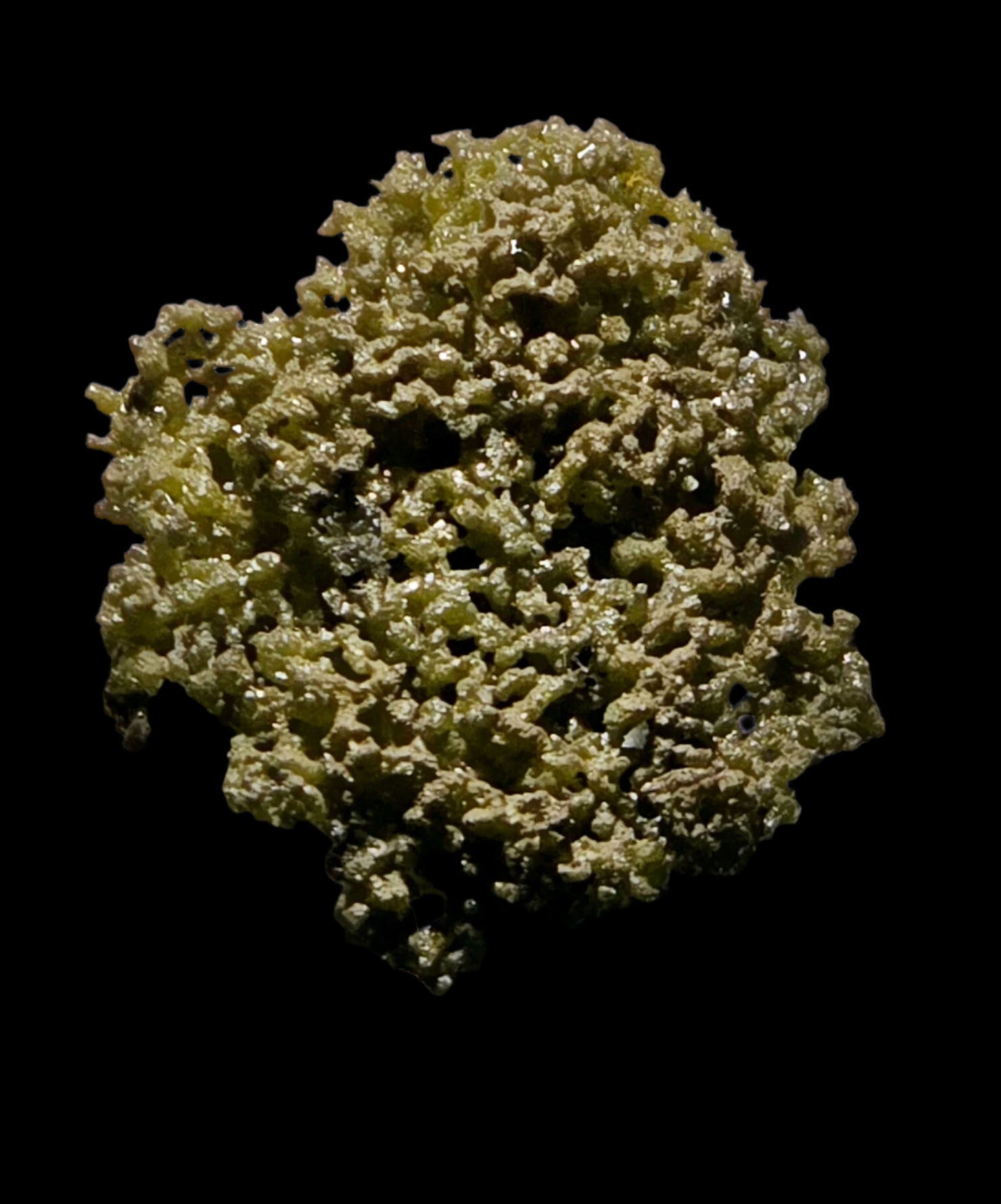 CHLOROARGYRITE VAR. BROMIAN (EMBOLITE) EXTREMELY RARE  MINIATURE