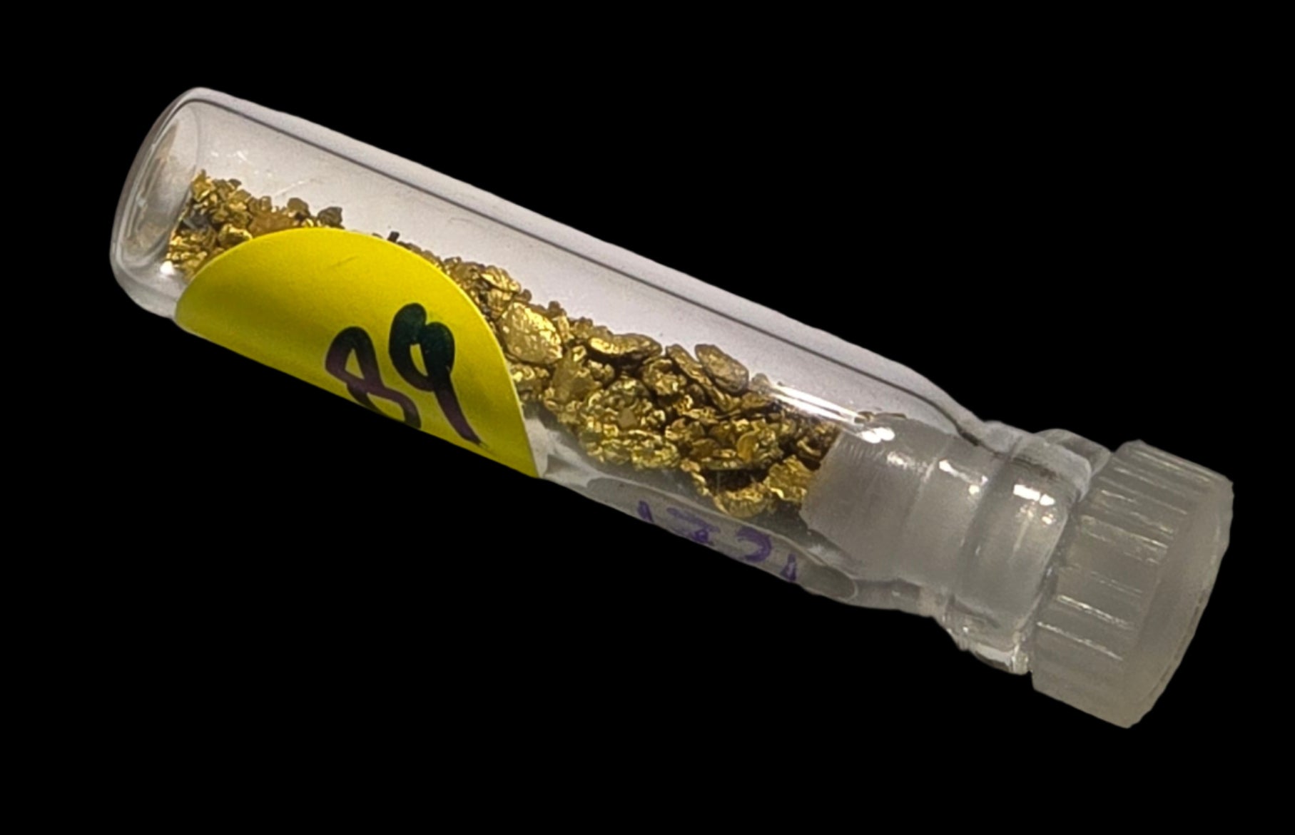 GOLD, vial with 0.89grams