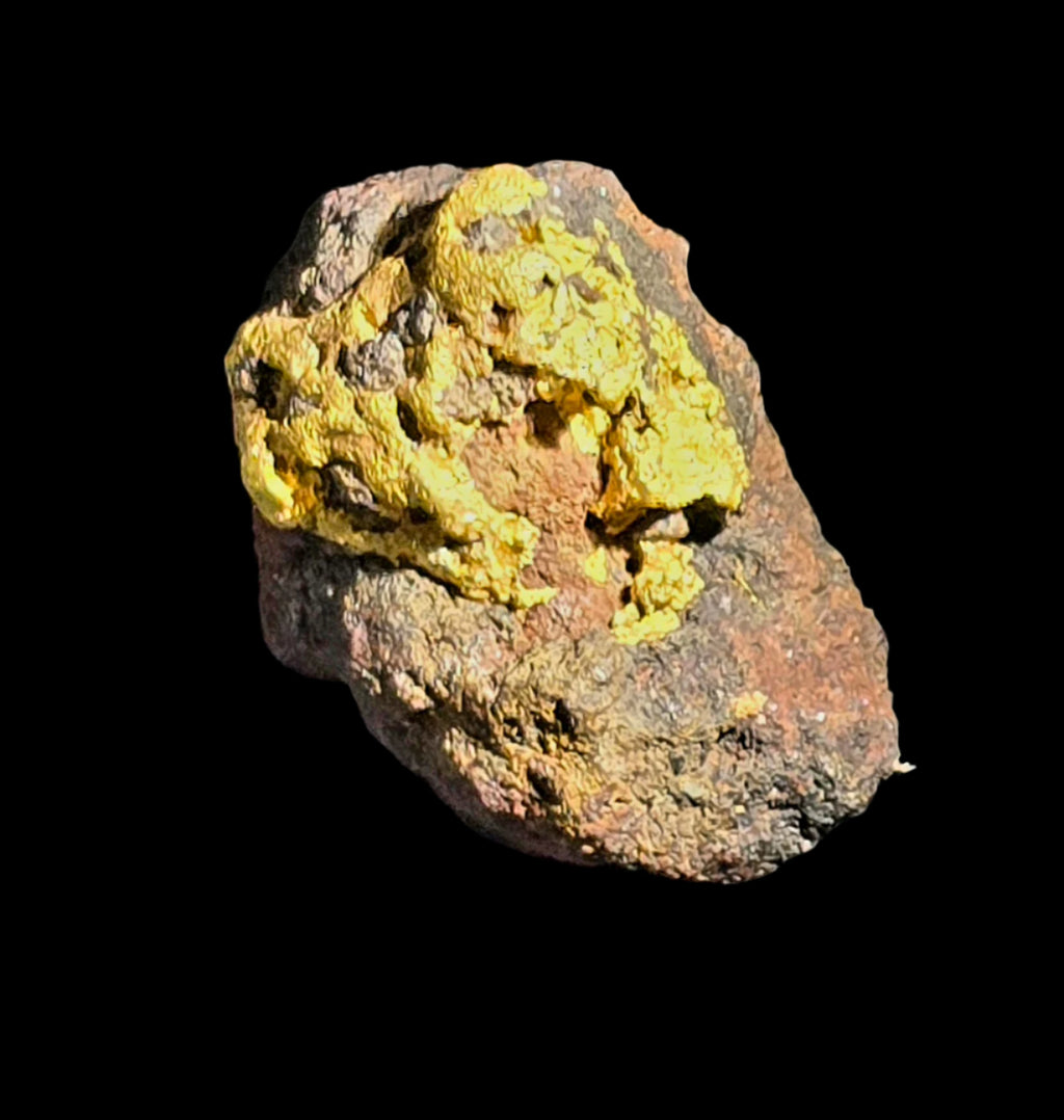 GOLD IN IRONSTONE (miniature)