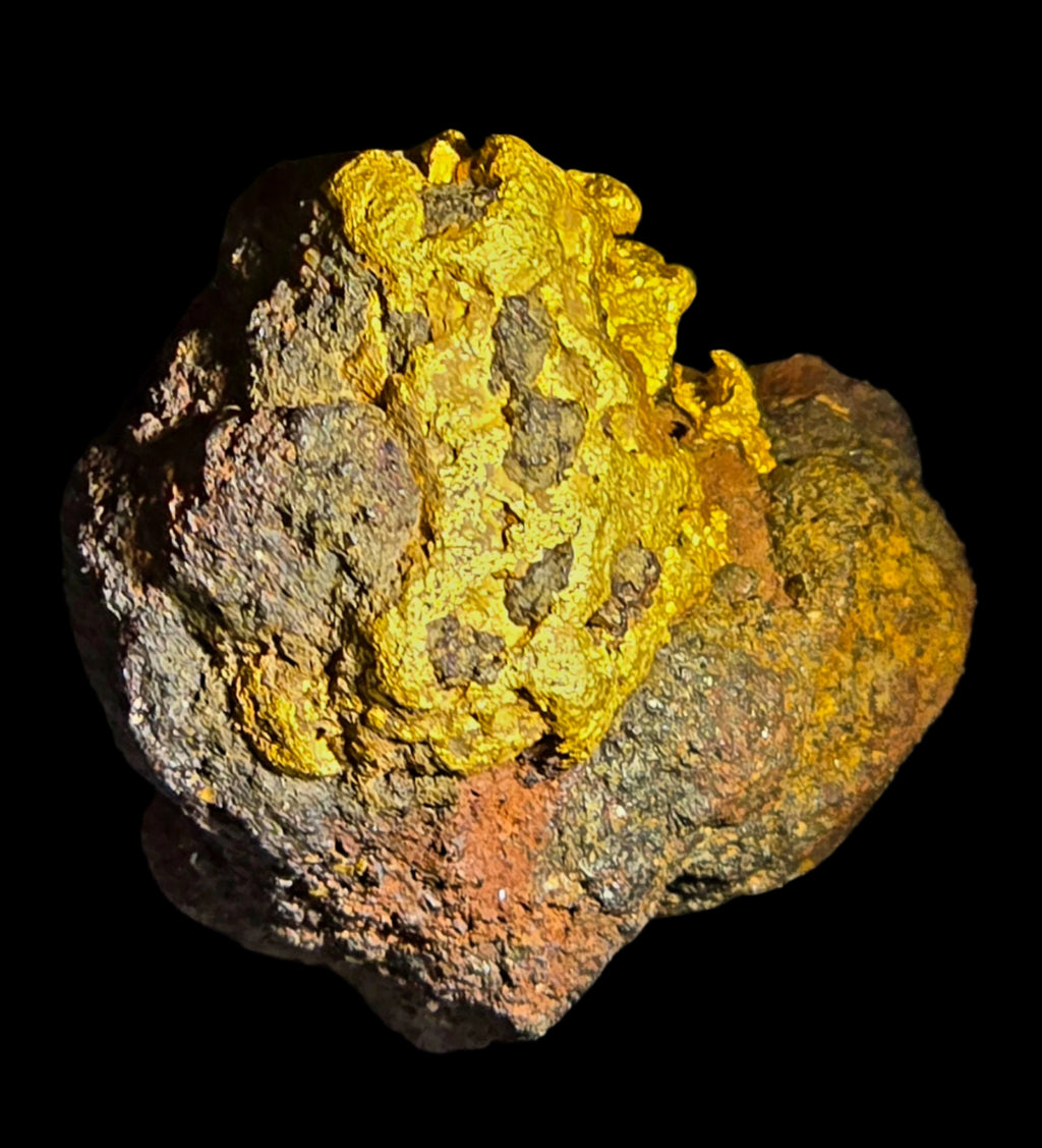 GOLD IN IRONSTONE (miniature)