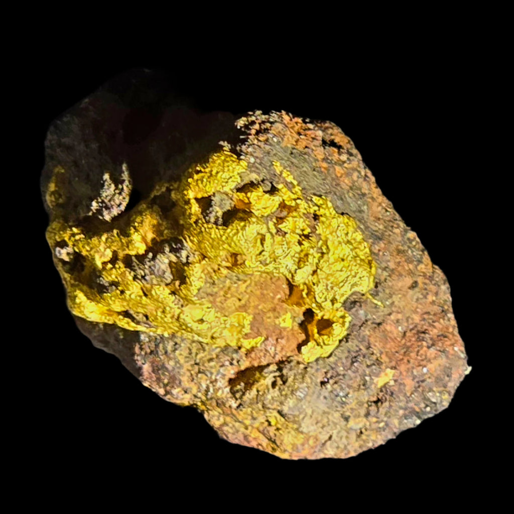 GOLD IN IRONSTONE (miniature)