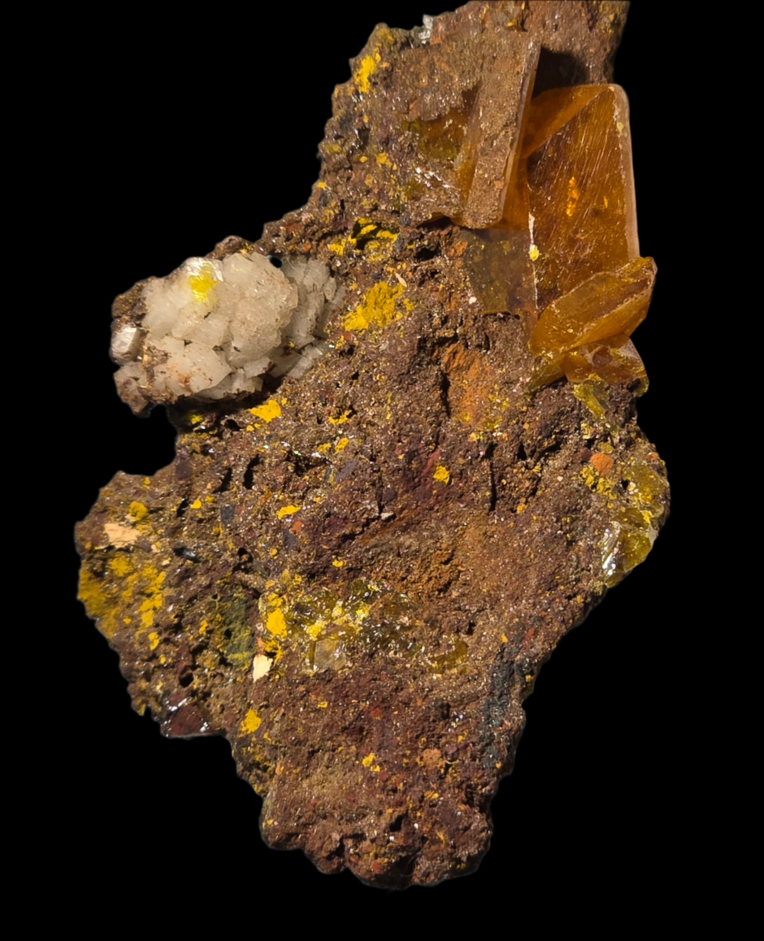 WULFENITE (miniature)