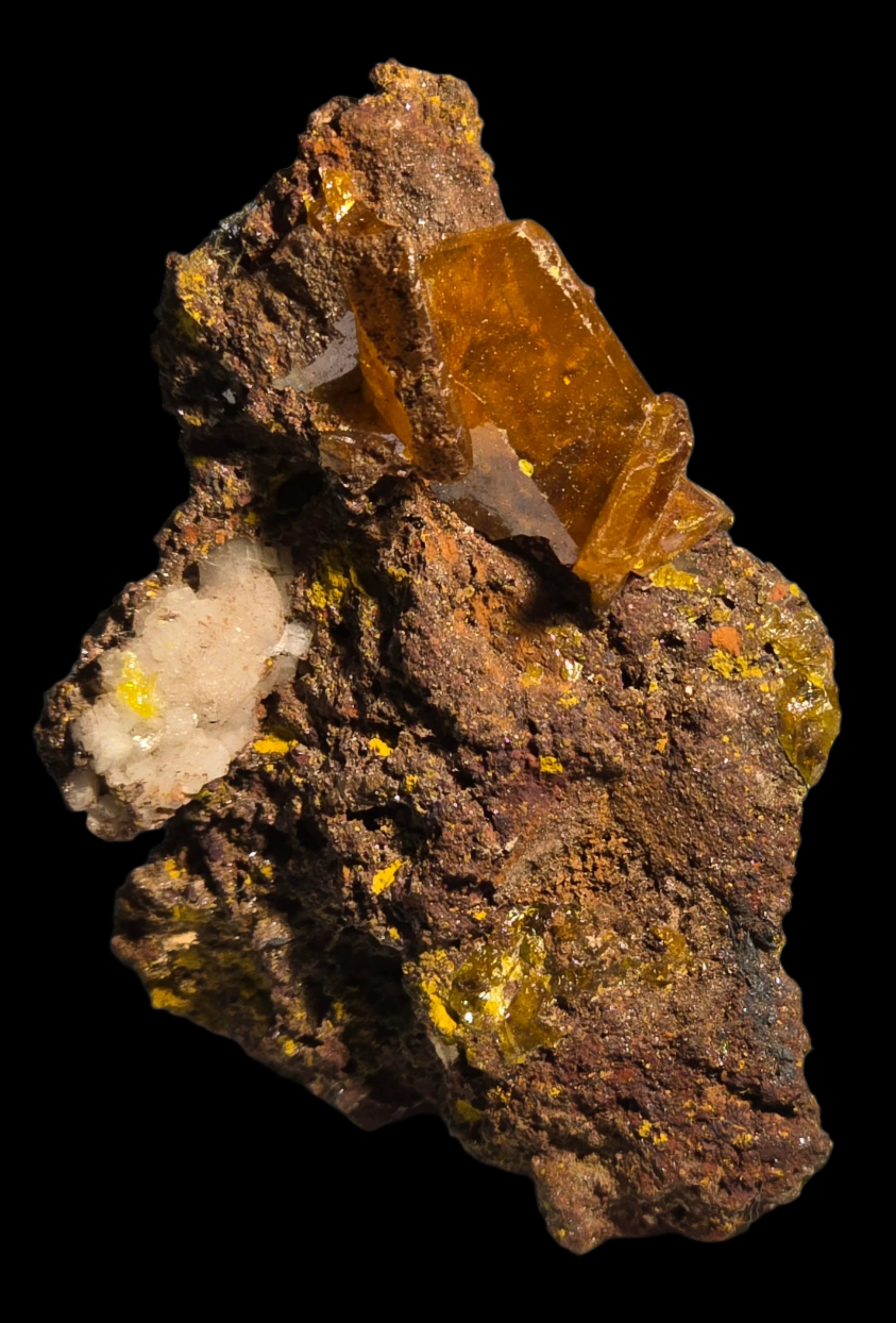 WULFENITE (miniature)