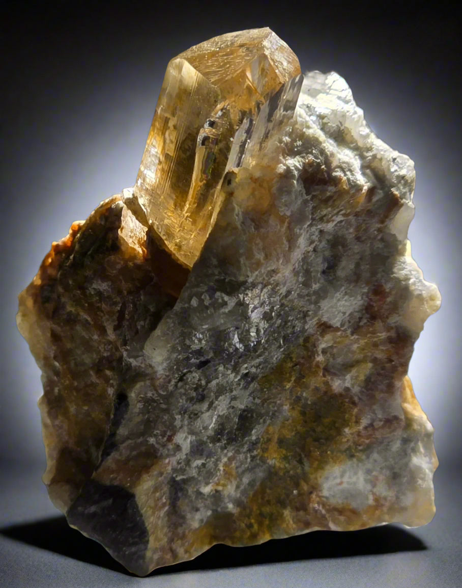 TOPAZ imperial, COLOUR SHERRY  (miniature)