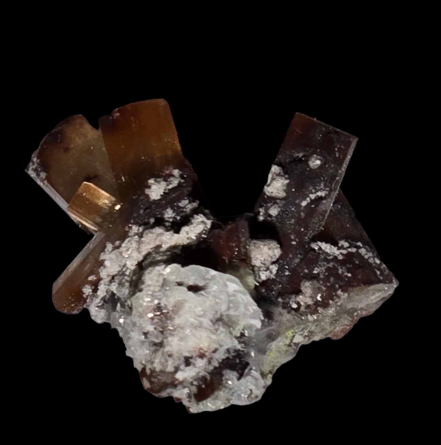 TOPAZ imperial, COLOUR SHERRY, RHYOLITE  (miniature)