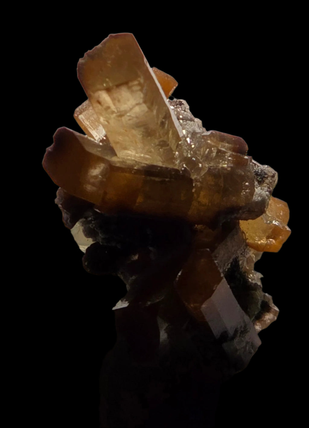 TOPAZ imperial, COLOUR SHERRY, RHYOLITE  (miniature)
