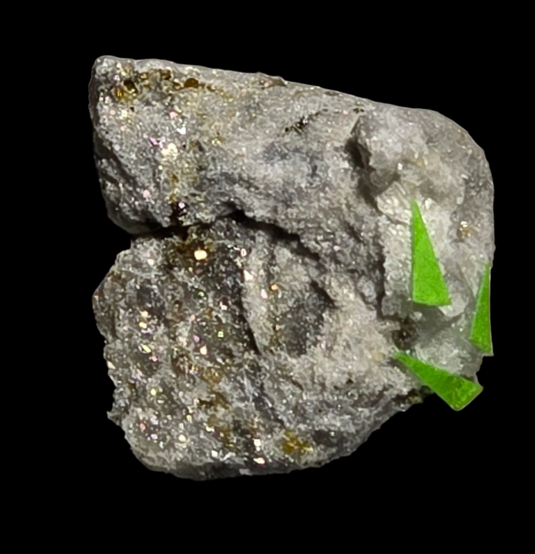 GORCEIXITE with RUTILE (micro and miniature)