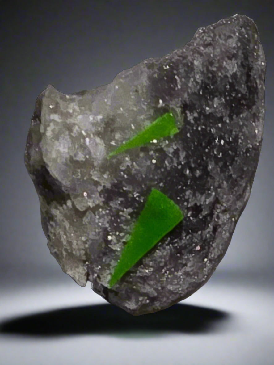 GORCEIXITE with RUTILE  (micro and miniature)