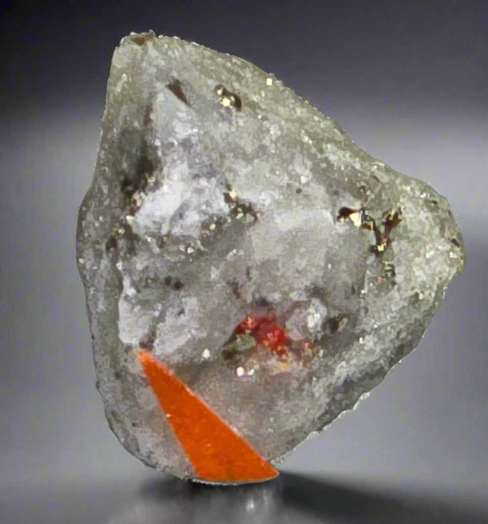 SMITHITE with IMHOFITE (micro and miniature)