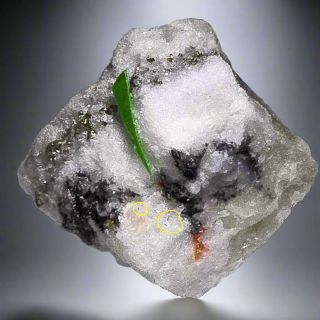 RATHITE (?),DUFRENOYSITE, HUTCHENSONITE, REALGAR (micro and miniature)