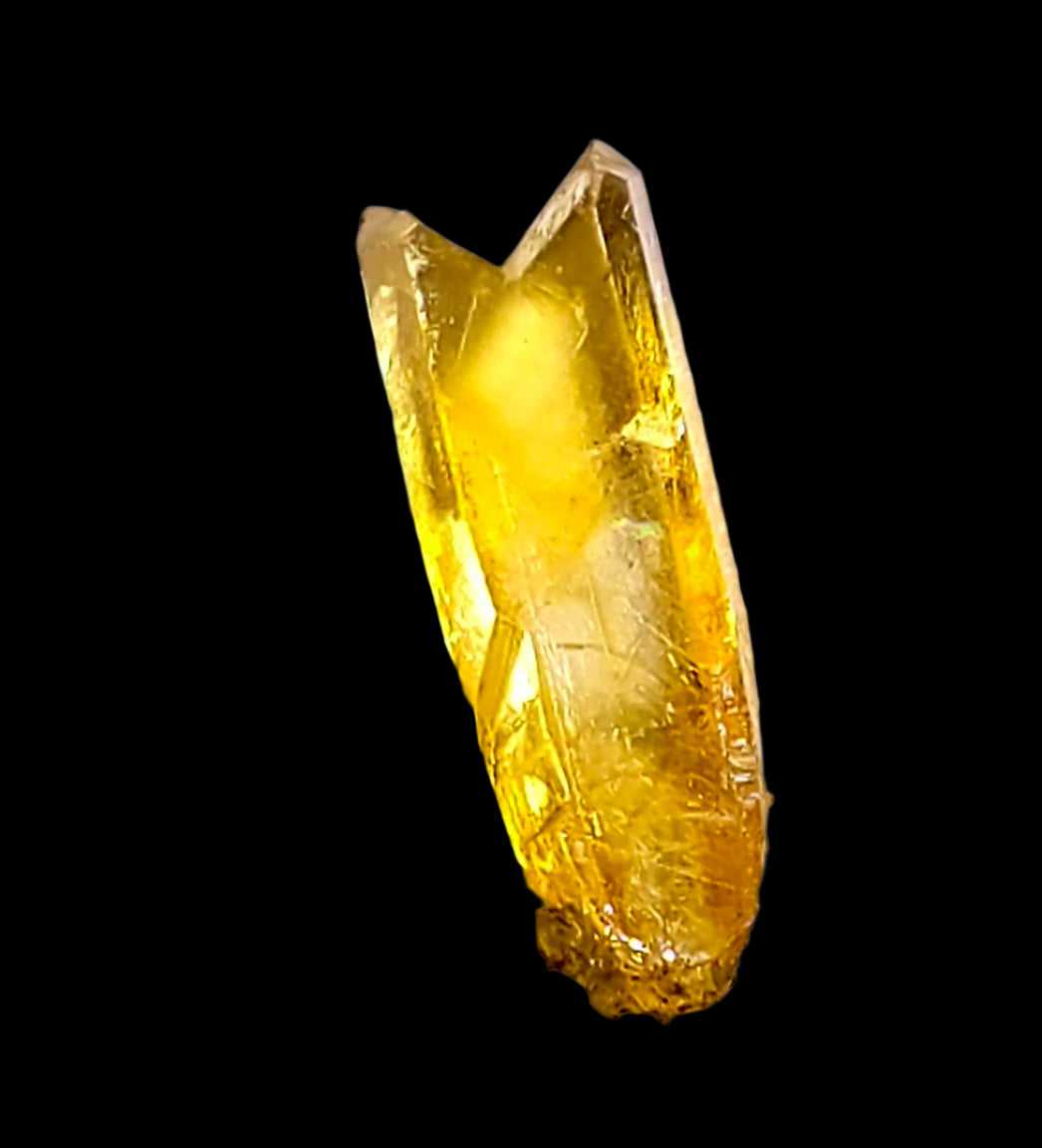 SELENITE, variety of gypsum,  SINGLE CRYSTAL (miniature)