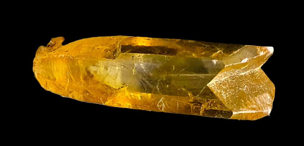 SELENITE, variety of gypsum,  SINGLE CRYSTAL (miniature)