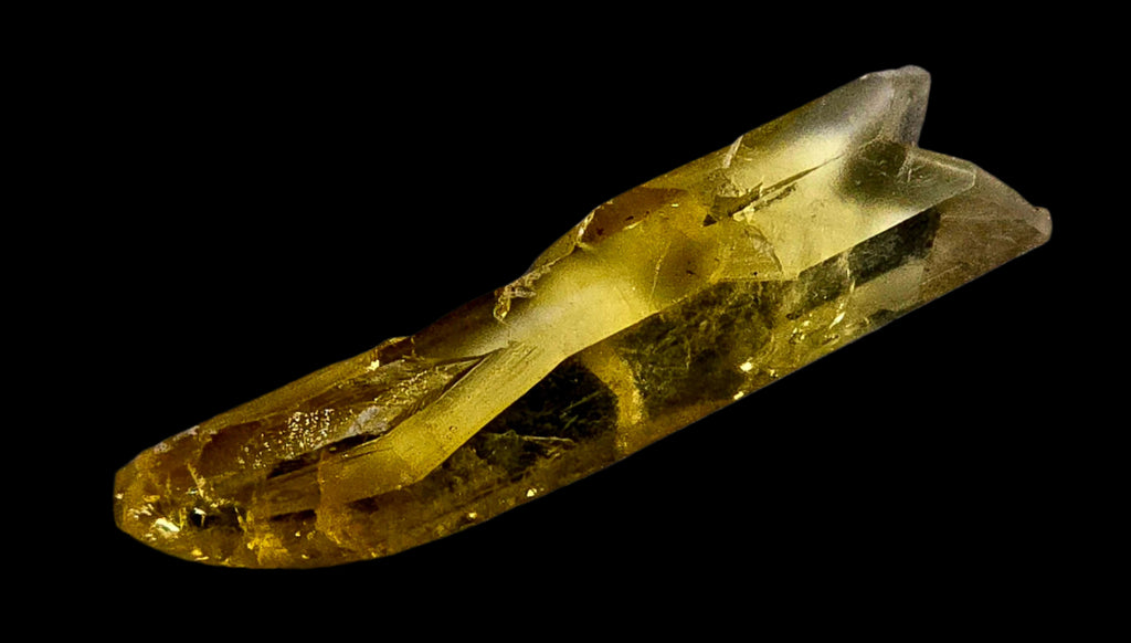 SELENITE variety of gypsum, SINGLE CRYSTAL (miniature)