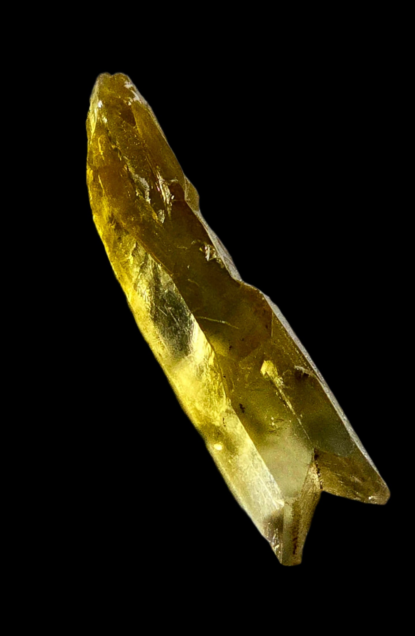 SELENITE variety of gypsum, SINGLE CRYSTAL (miniature)