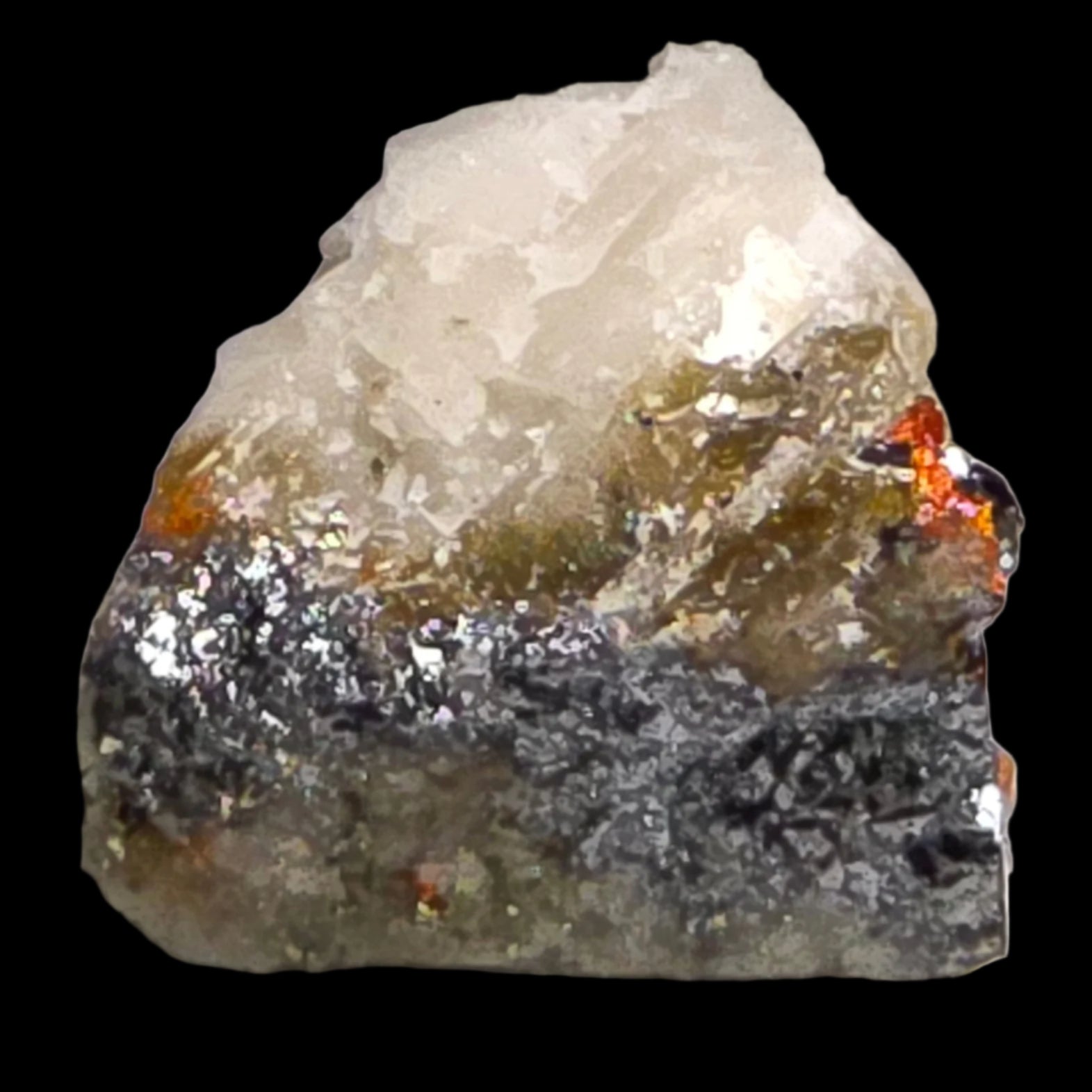 RATHITE, DUFRENOYSITE, REALGAR (micro, miniature)