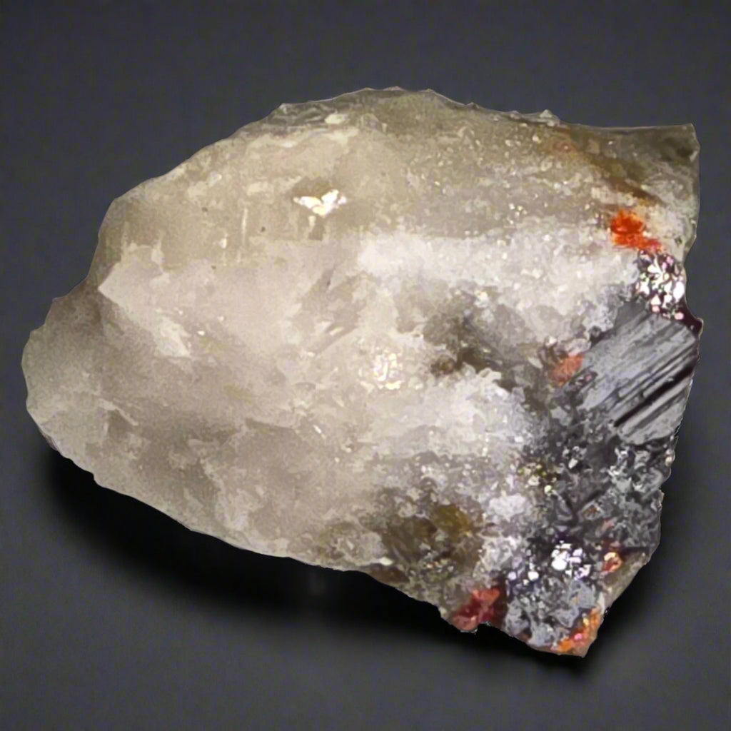 RATHITE, DUFRENOYSITE, REALGAR (micro, miniature)