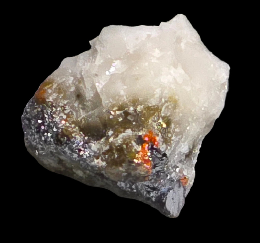 RATHITE, DUFRENOYSITE, REALGAR (micro, miniature)