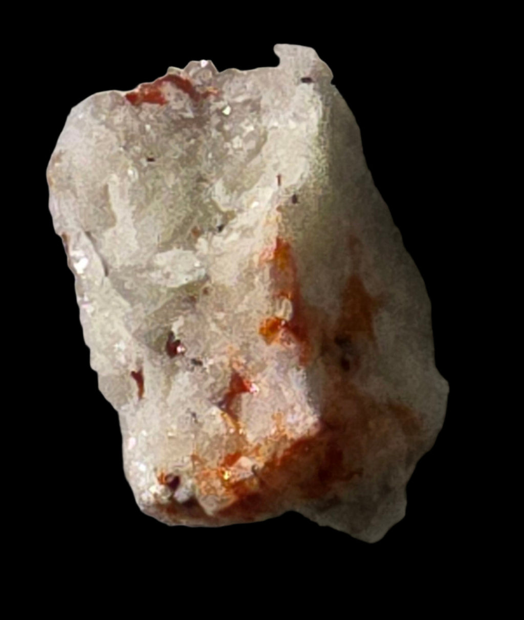 REALGAR and UNKNOWN MINERAL (micro, miniature)