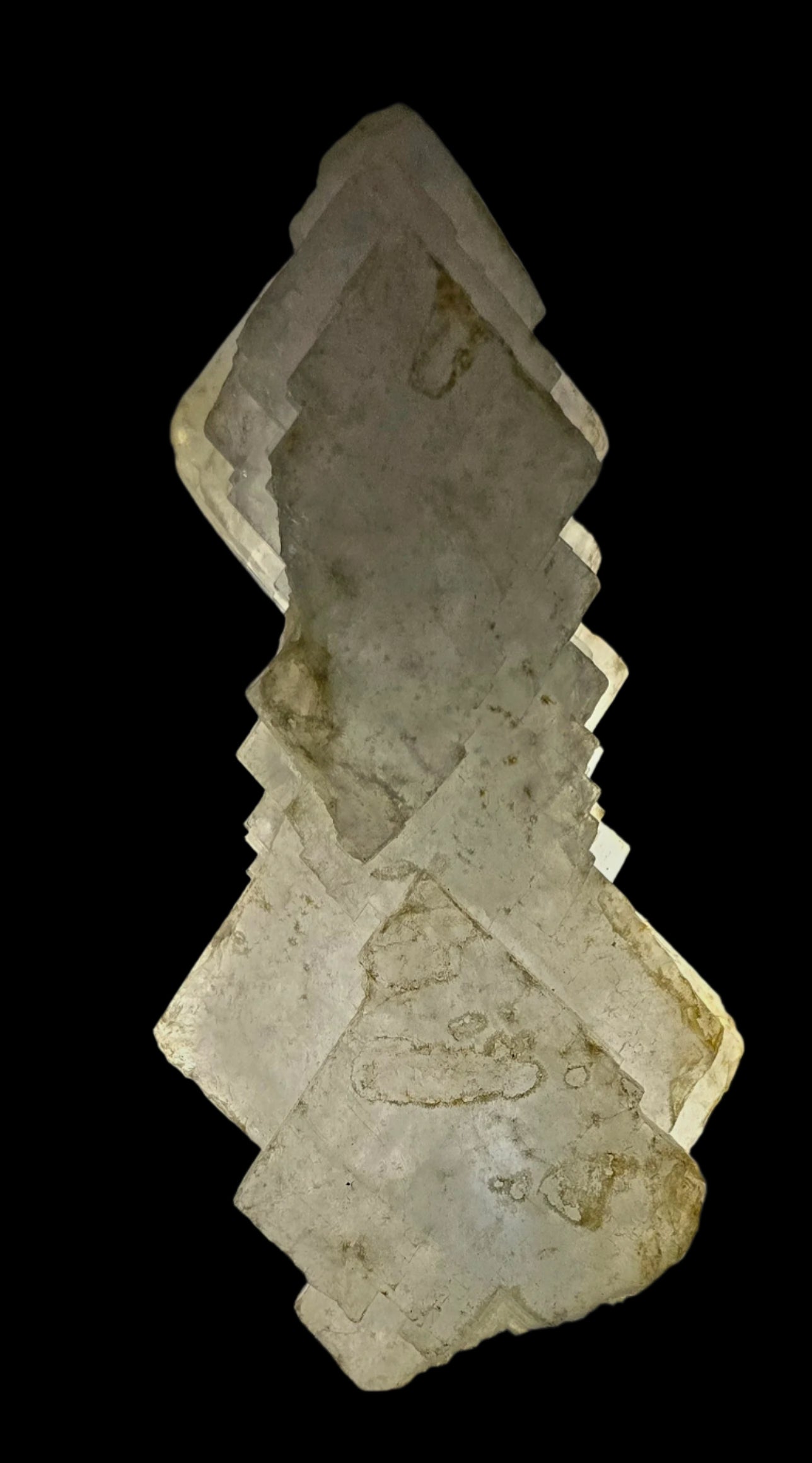 CALCITE, DOUBLE SPATE (large cabinet)