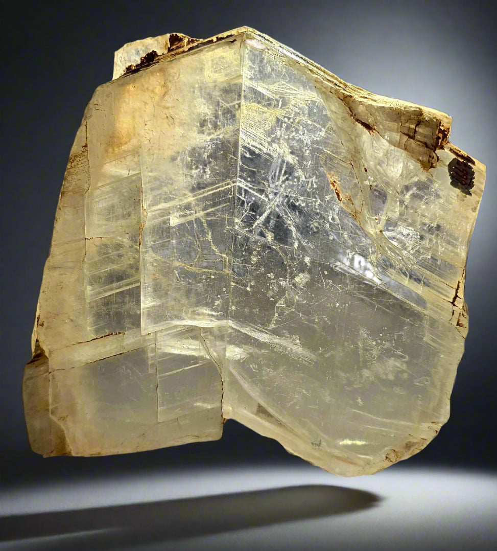 CALCITE, DOUBLE SPATE (LARGE CABINET)