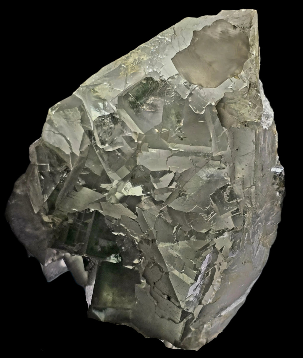 FLUORITE with CALCITE (LARGE CABINET)