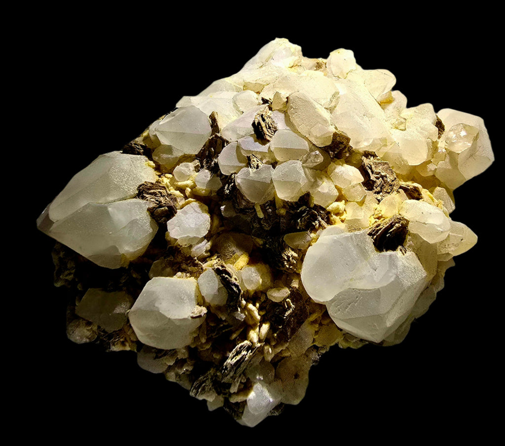 TOPAZ with QUARTZ and MUSCOVITE (large cabinet)