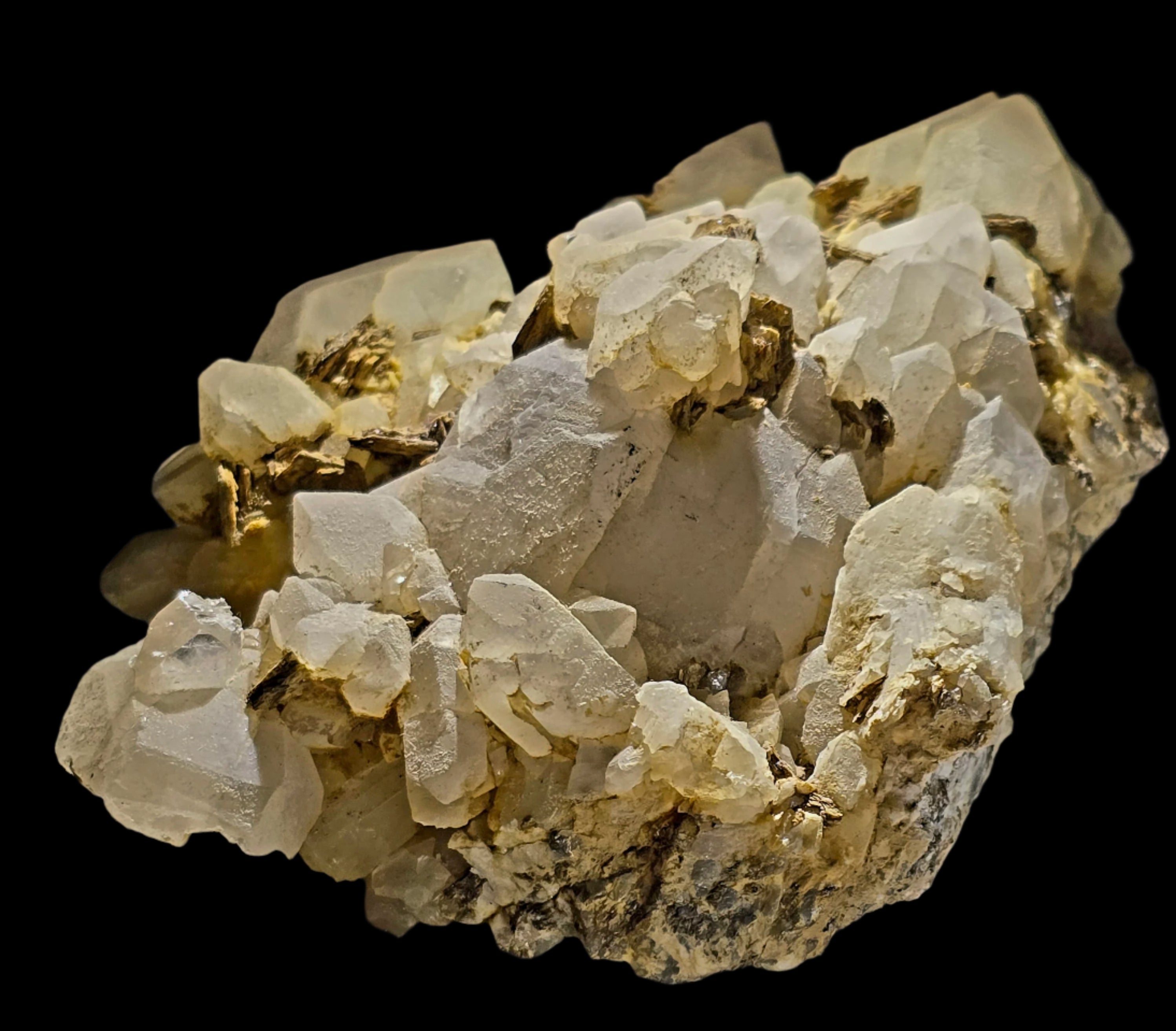 TOPAZ with QUARTZ and MUSCOVITE (large cabinet)