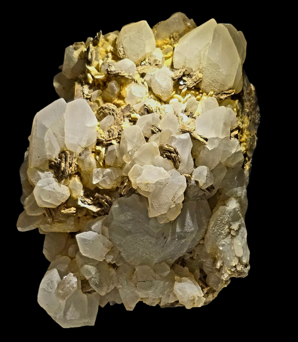 TOPAZ with QUARTZ and MUSCOVITE (large cabinet)