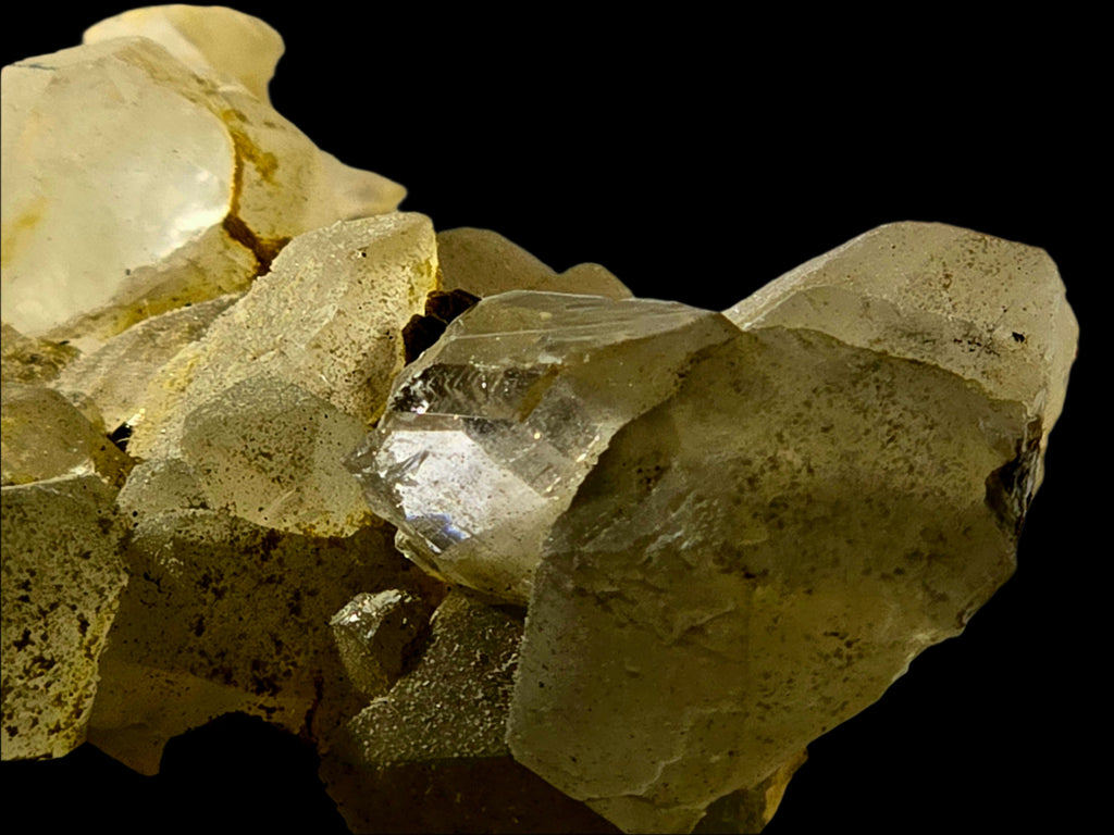 TOPAZ with QUARTZ and MUSCOVITE (large cabinet)