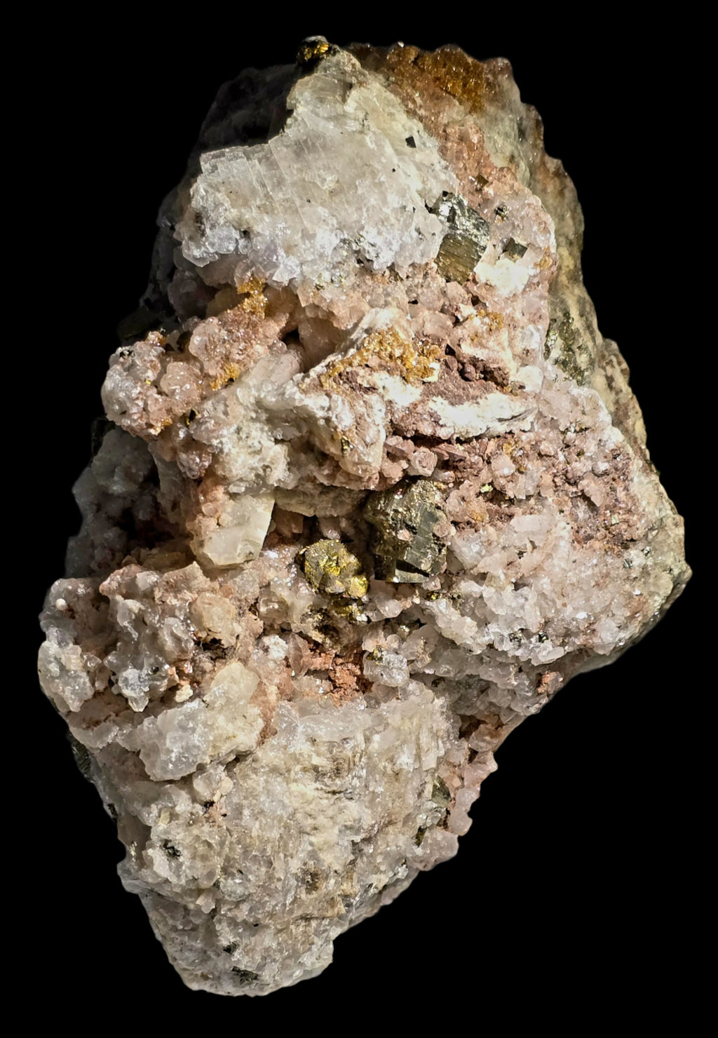 INESITE, PYRITE, QUARTZ (LARGE CABINET)